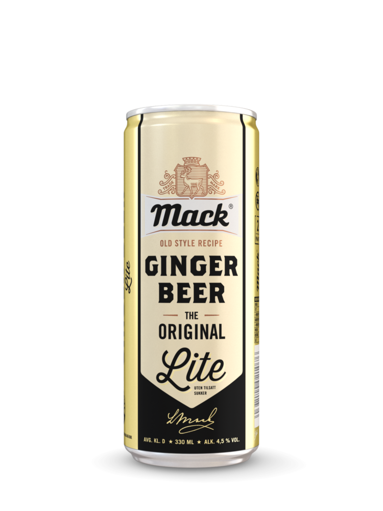 Mack Gingerbeer Lite 330Ml Sleek