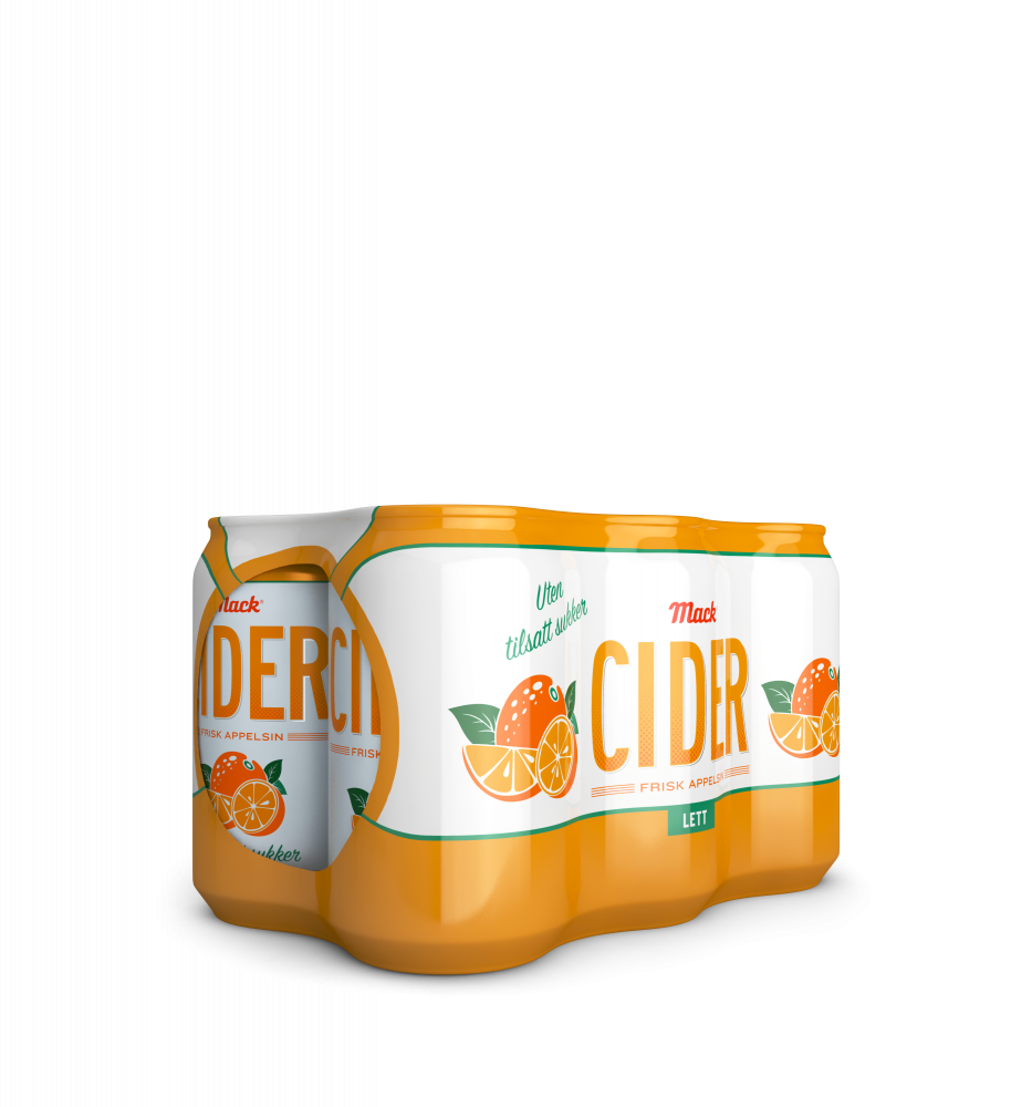 Mack Cider Appelsin 6 Pack