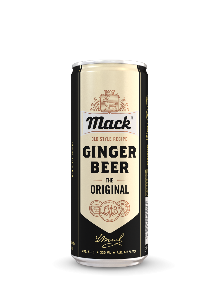 Mack Gingerbeer 330Ml Sleek