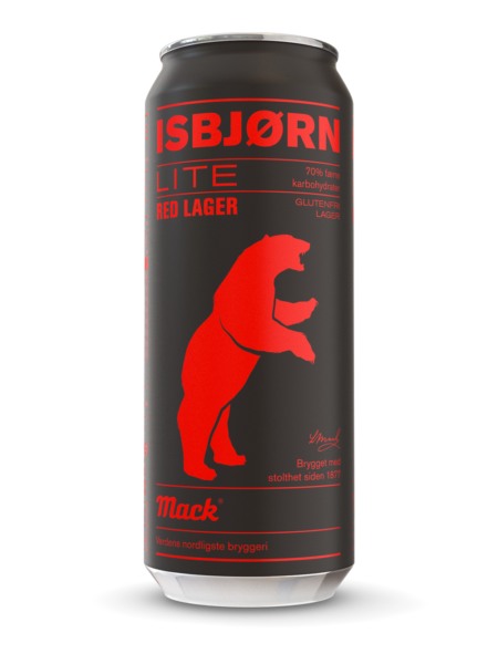 Isbjorn Red Lager 050Can