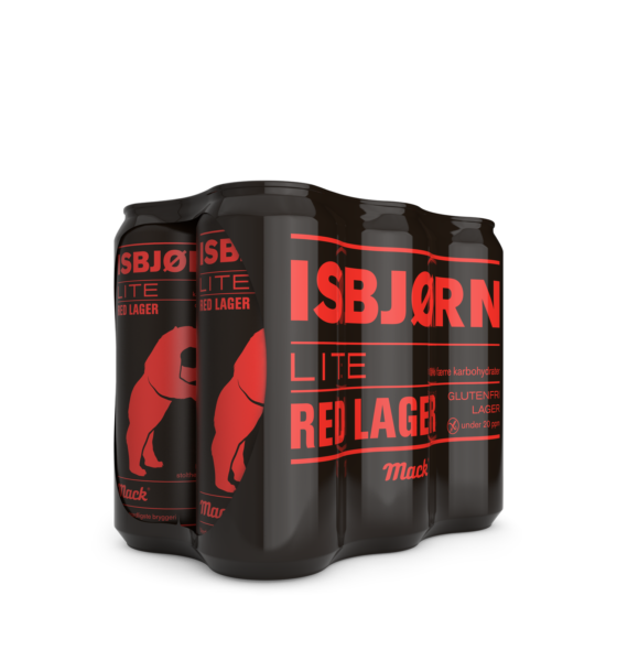 Isbjorn Red Lager 050Sixpack